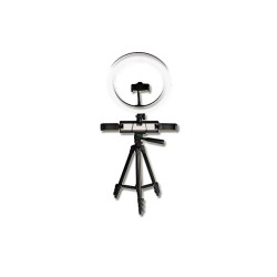 SOPORTE RINGLIGHT COM SOPORTE TELÉFONO SJ50 PRETO  SOPORTE RINGLIGHT COM SOPORTE TELÉFONO SJ50 PRETO